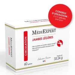 Mediexpert jambes légères (60 gélules)