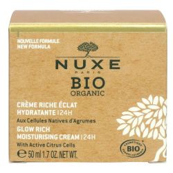 Nuxe Cr Riche Hydratante Eclat Bio 50Ml