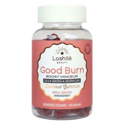 Lashile Beauty Good Burn Boost gummies minceur cerise (60 g)