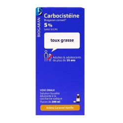 Carbocisteine 5 Biog Sol S/S200Ml