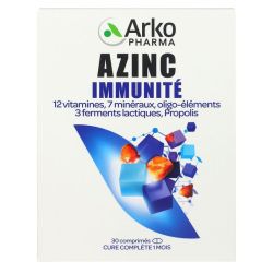 Azinc Immunite 30Comprimes Des 15 Ans