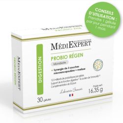 Mediexpert probio regen (30 gélules) - Probiotiques micro-encapsulés