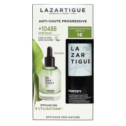 Lazartigue coffret anti-chute progressive avec sérum et shampooing