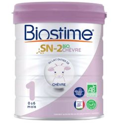 Biostime lait Chèvre bio 1er âge 0-6 mois 800g