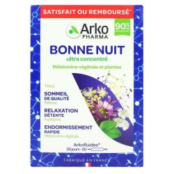 Arkofluides Bonne Nuit ampoules (x20)