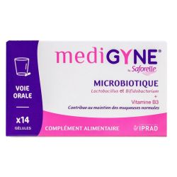 Medigyne gélules orales équilibre flore vaginale (14 unités)