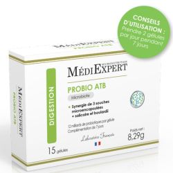 Mediexpert Probiotiques Probio Atb (15 gélules)