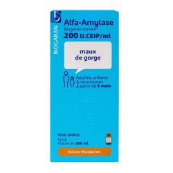 Alfa-Amylase 200U Biogaran Sp200Ml