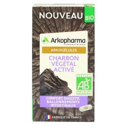 Arkopharma Arkogélules charbon végétal bio (40 gélules)