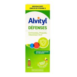 Alvityl sirop défenses goût multifruits (240 ml)