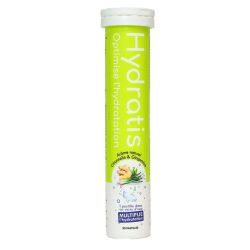 Hydratis solution d'hydratation pastilles effervescentes citronnelle gingembre (20 unités)