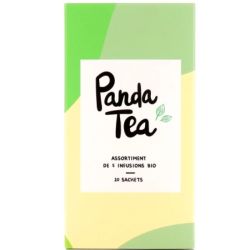 Panda Tea Coffret d'infusions bio (20 sachets)