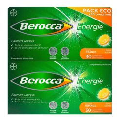 Berocca énergie comprimés effervescents goût orange (60 unités)