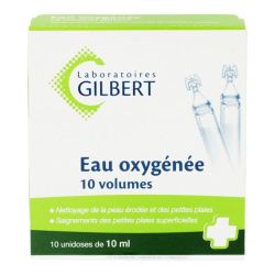 Eau oxygénée 10 volumes (10 unidoses de 10 ml)