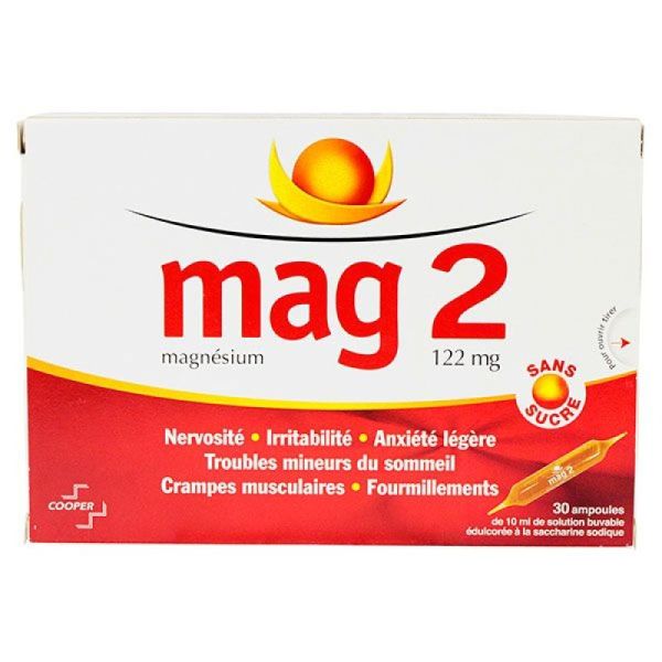 Mag 2 122Mg/10Ml Amp Buv S/S 30