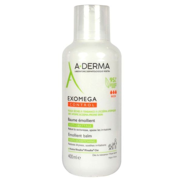 A-Derma Exomega Cont Baum Emol Fl400Ml