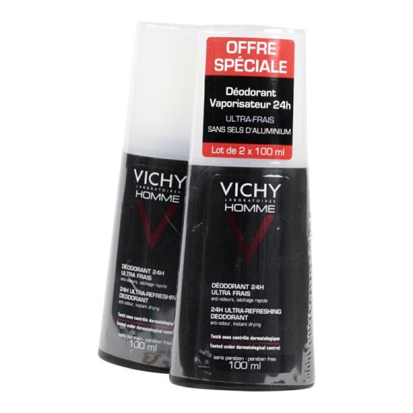 Vichy-Hom Deod Vapo A/Tran Lot2