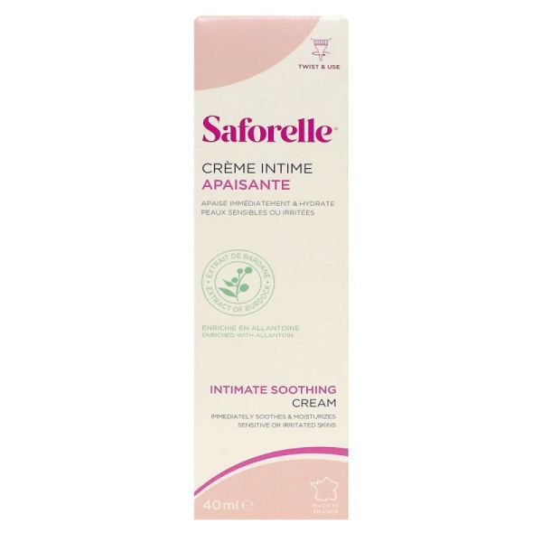 Saforelle Cr Apaisante 40Ml