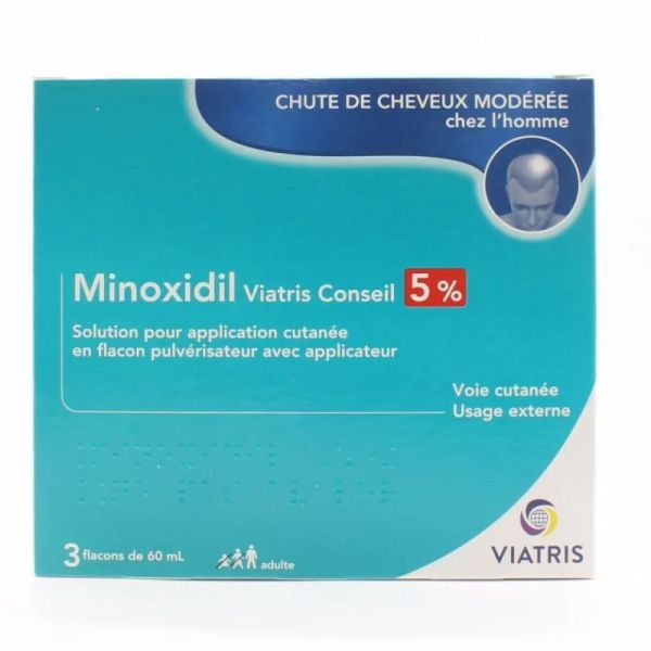 Minoxidil 5 Viatris Sol Ext 60Ml 3