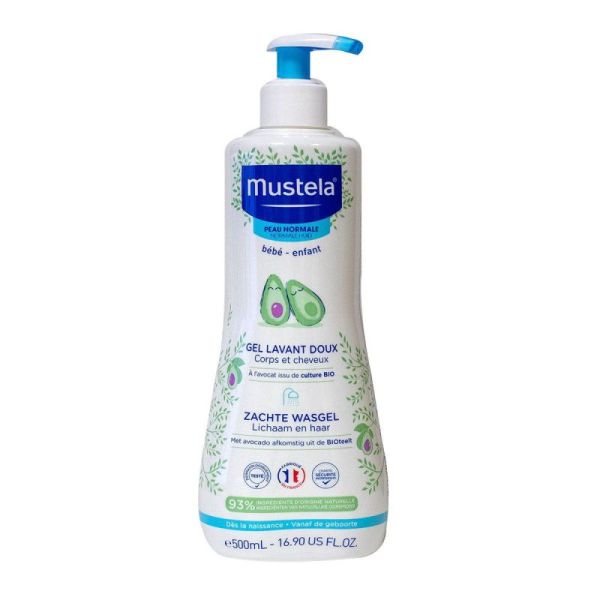 Mustela Gel Lavant Avocat 500Ml