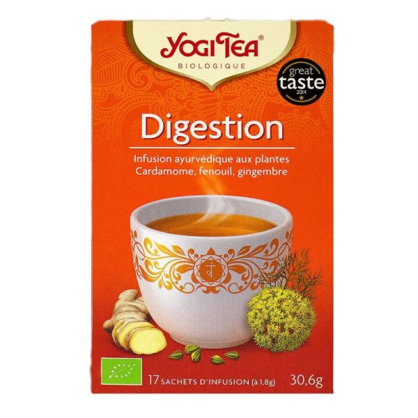 Yogi Tea infusion digestion bio (17 infusettes)