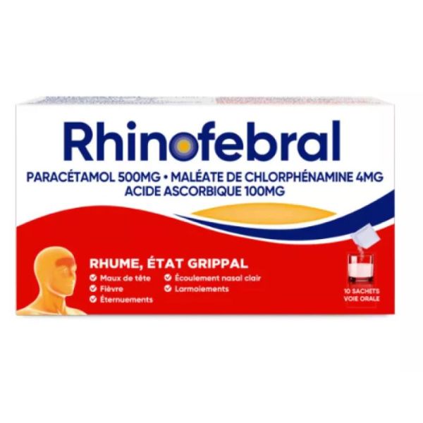 Rhinofebral S/S boite 8 Sachets