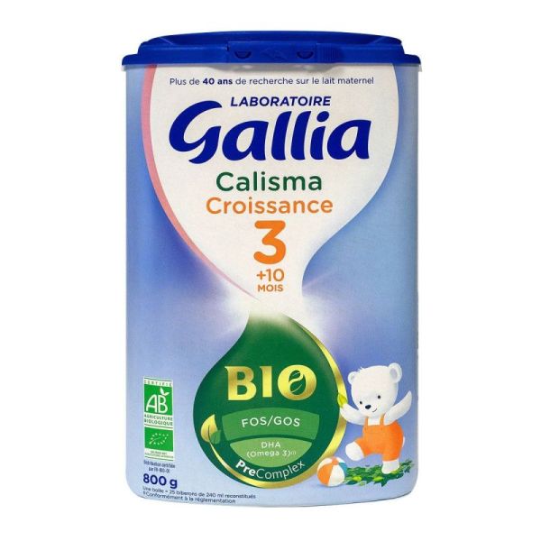 Calisma Croissance Bio 800G