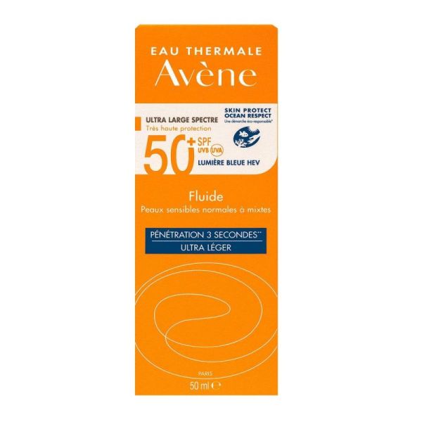 Eau Thermale Avène - Fluide SPF 50+