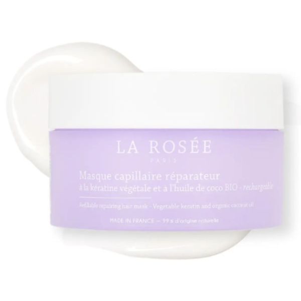 La Rosée Recharge masque capillaire réparateur