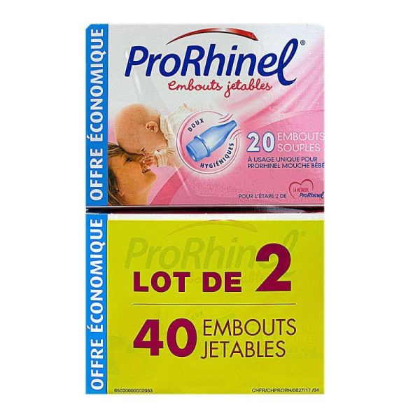 Prorhinel Embouts 20 Lot De 2