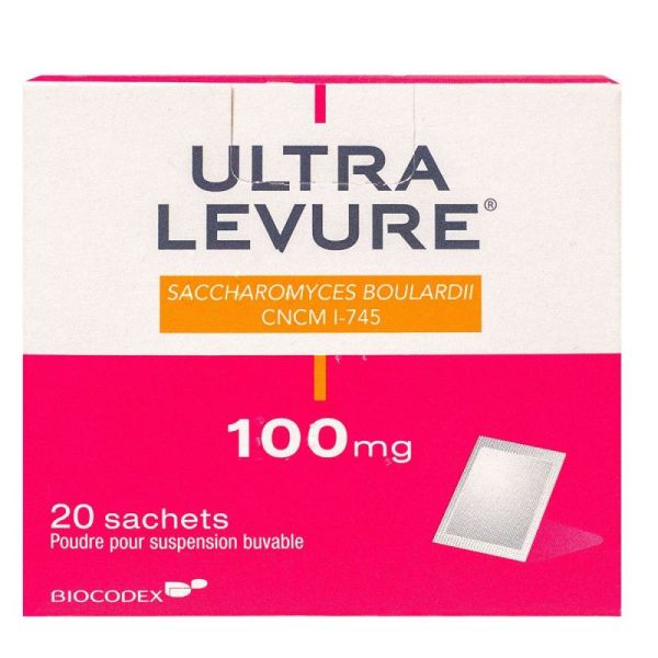 Ultra Levure 100Mg Sachet 20