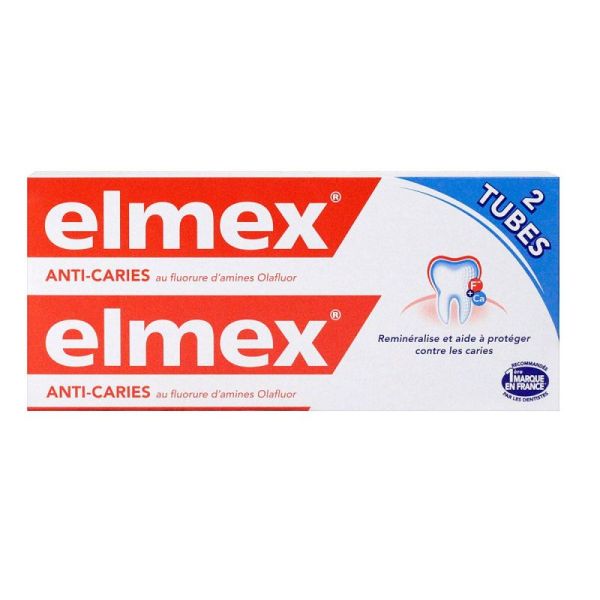 Elmex Dent Prot/Cari Pack2X75Ml