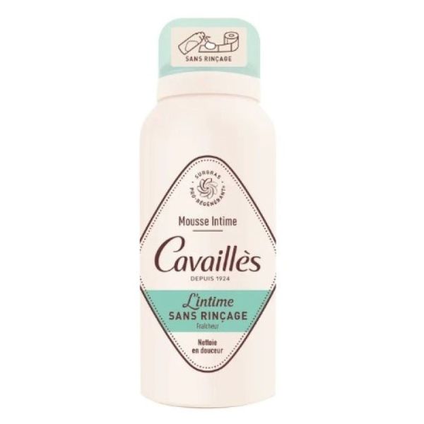 Cavaillès mousse intime sans rinçage FRAICHEUR 100ml