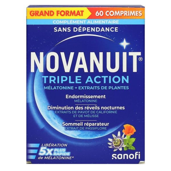 Novanuit Triple Action GRAND FORMAT 60CP