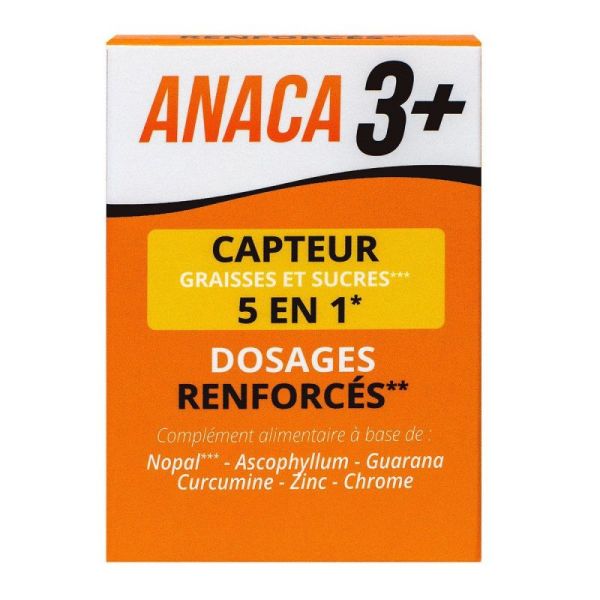 Anaca3  Capteur Grais/Sucres 5En1 120Gel