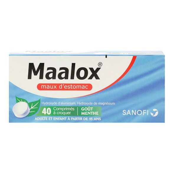 Maalox Maux Daposestomac Cpr 40