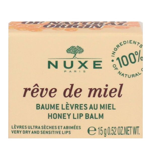 Nuxe Baume Levre Reve Miel 15G