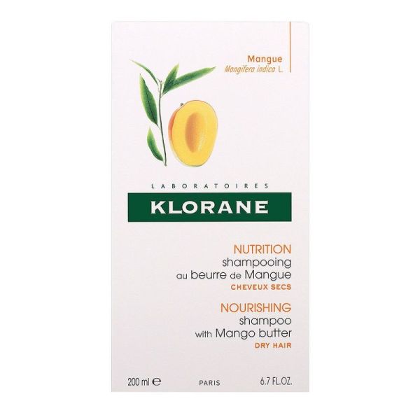 Klorane Sh Beurre Mangue 200Ml