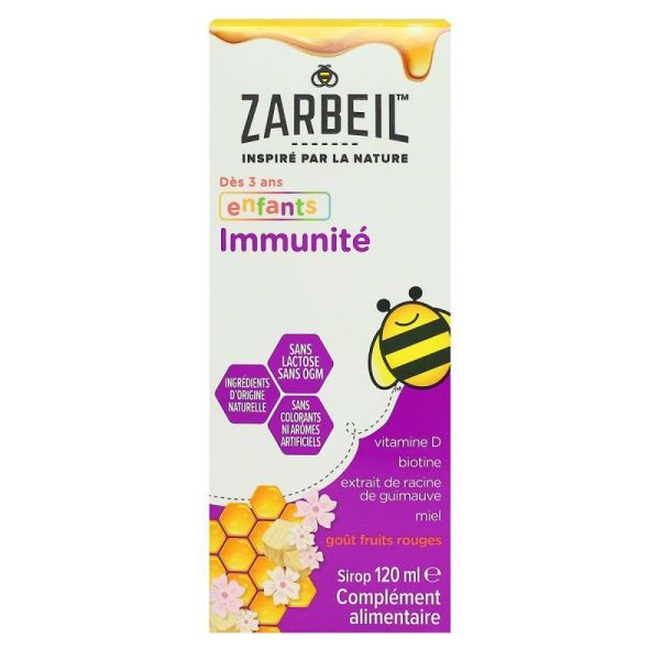 Zarbeil Sirop Immunité Enfants 120ml