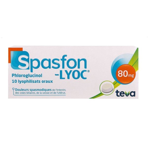 Spasfon Lyoc 80Mg 10