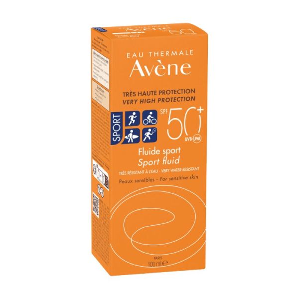 Eau Thermale Avène - Solaire - Fluide sport SPF 50+