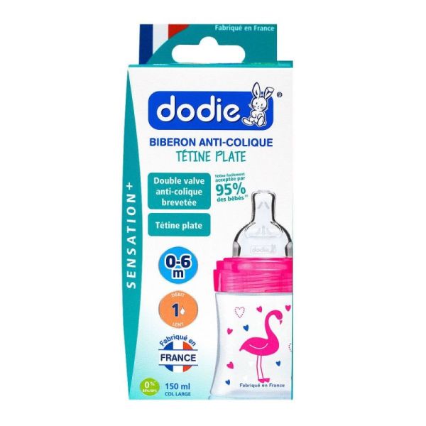 Bib Dodie Sens Sil Deb1 Rose150Ml