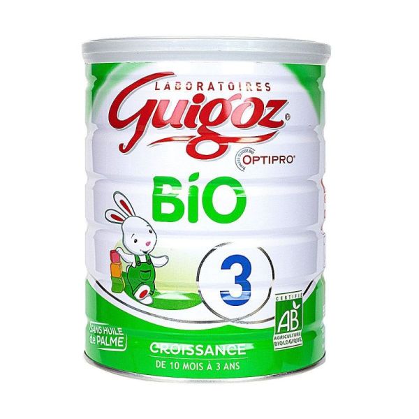 Guigoz Lait Bio 3 Croiss Pdr 800G