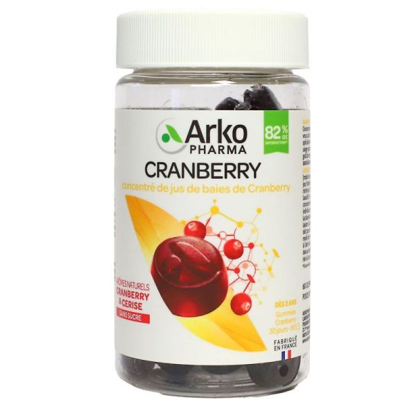 Arkogelules Cranberry Phytogummies X60