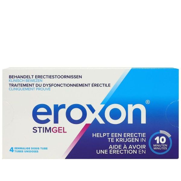 Eroxon Stimgel GEL STIM DYSFONCTIONNEMENT ERECTIL x4 doses