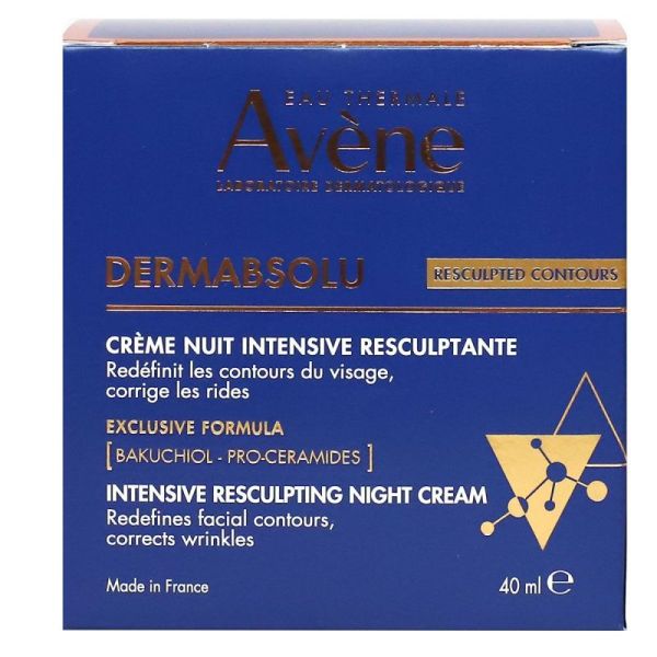 Avène Dermabsolu Crème intensive resculptante NUIT - 40ml