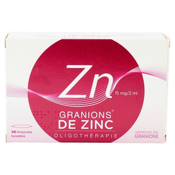 Granions Zinc Amp Buv 2Ml 10