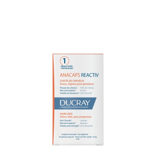 Ducray Anacaps Reactiv Cure 1 Mois