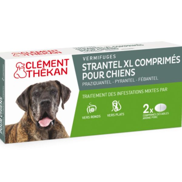 Strantel XL comprimés pour chiens