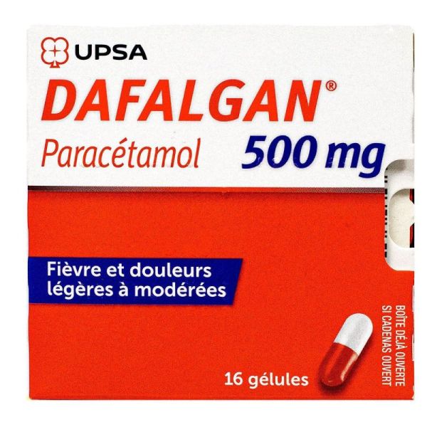 Dafalgan 500Mg Gelule 16